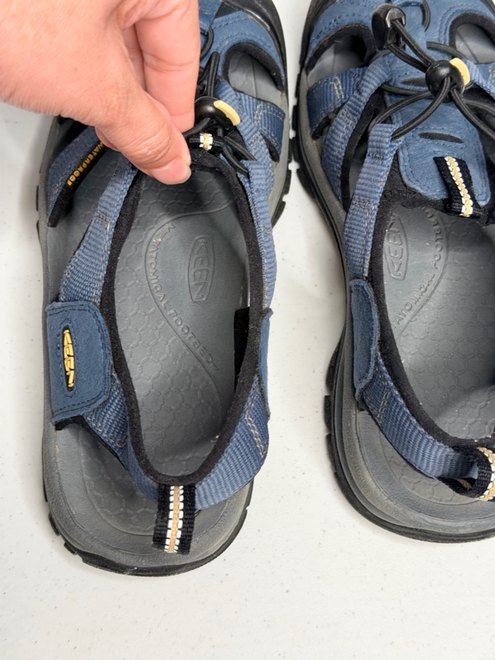 Keen Navy and Pink Sport Sandals - Picture 5 of 9